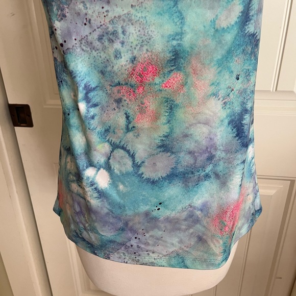 Champion Tie Dye Sports Top with Built in Bra - Picture 4 of 11